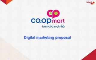 Digital marketing proposal
 