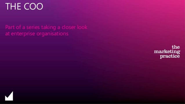 introducing the coo deputy coo job description