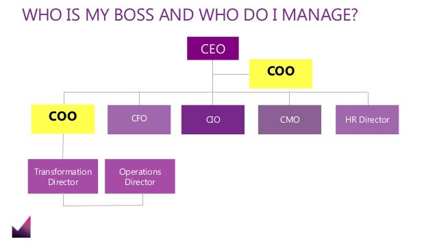 introducing the coo deputy coo job description
