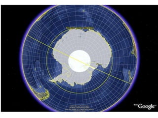 O EQUADOR, Os TRÓPICOS e os CÍRCULOS POLARES  são os paralelos mais importantes, pois são indicadores da temperatura no planeta.OBS: em latin, aequatore(Equador) significa “igual”