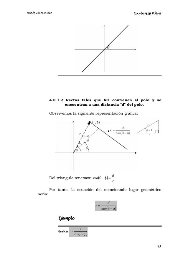 Coordenadas Polares Matematica Ii