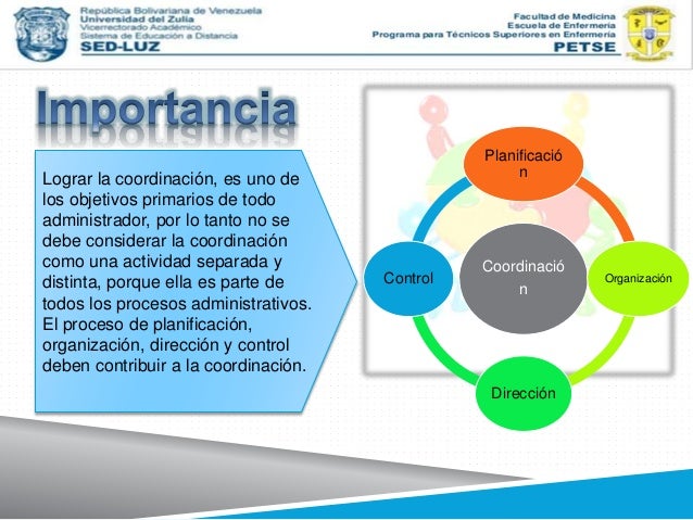 Coordinación en enfermería