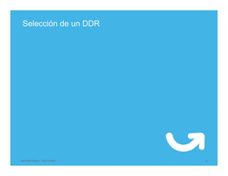 Schneider Electric 41- Pedro Cediel
Selección de un DDR
 