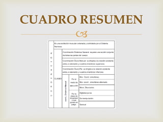 CUADRO RESUMEN
      
 
