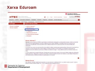 Xarxa Eduroam
 