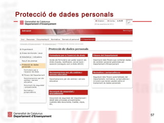 Protecció de dades personals




                               57
 