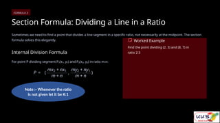 Comprehensive Coordinate Geometry: Distance, Midpoint, and Section ...