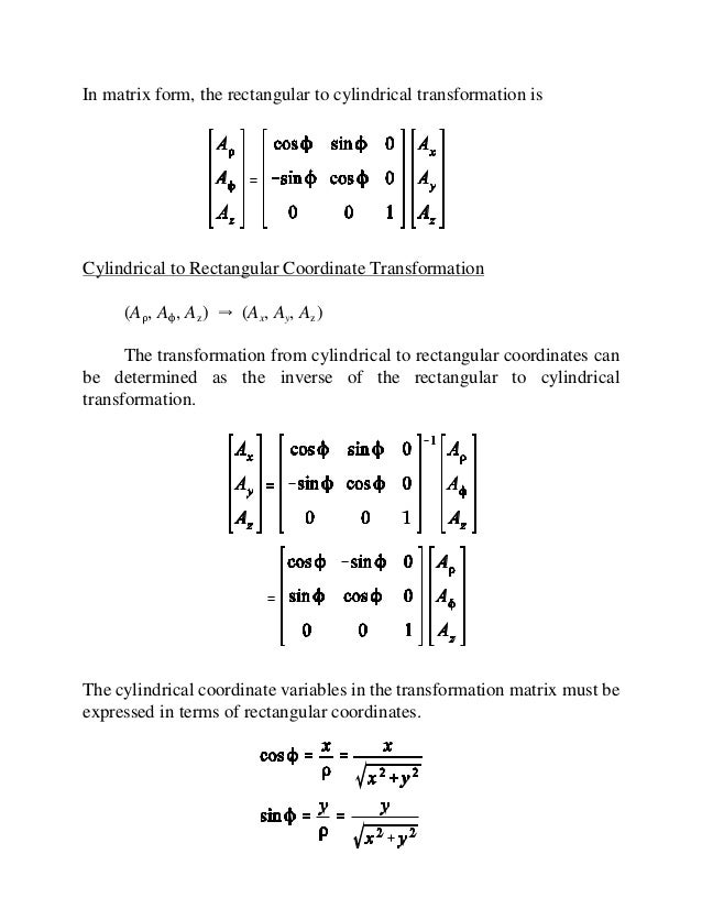 coordinate and unit vector unit vector form