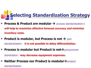 Coordinated Product And Supply Chain Design | PPT
