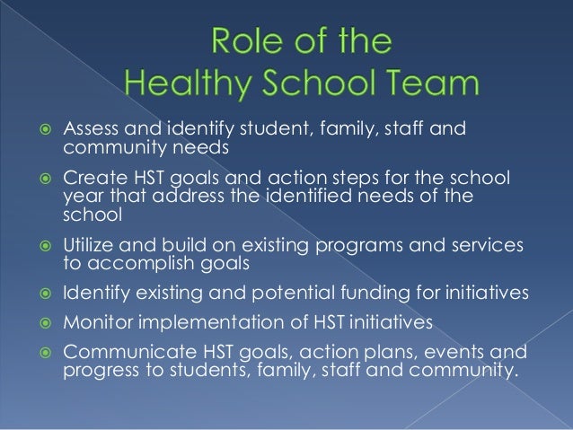 What Are The Goals Of A Coordinated School Health Program School Walls