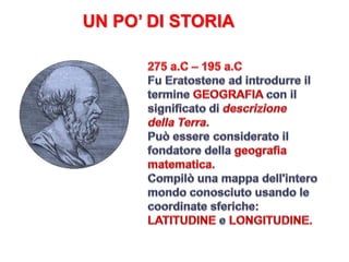 UN PO’ DI STORIA  