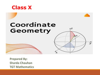 Class X
Prepared By:
Sharda Chauhan
TGT Mathematics
 