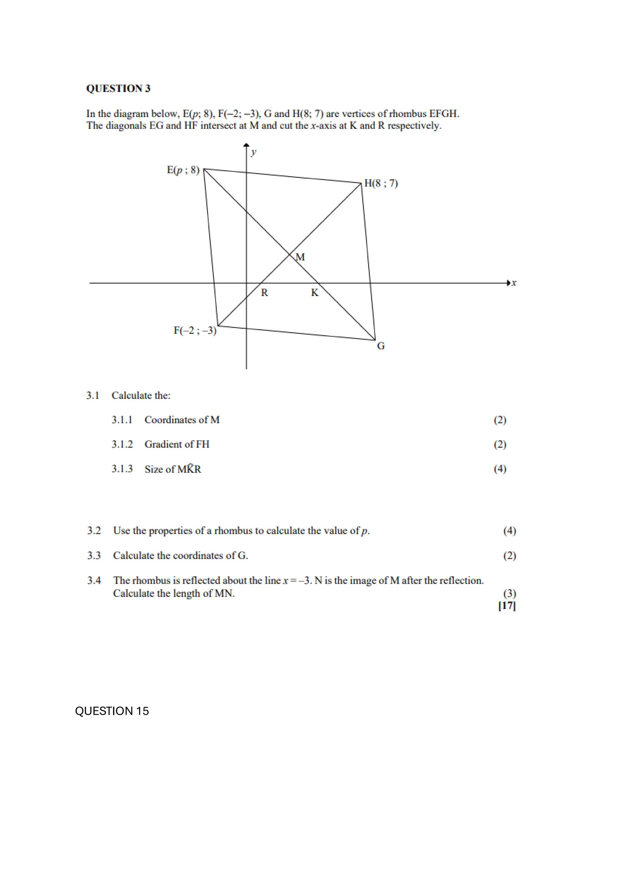 QUESTION 15