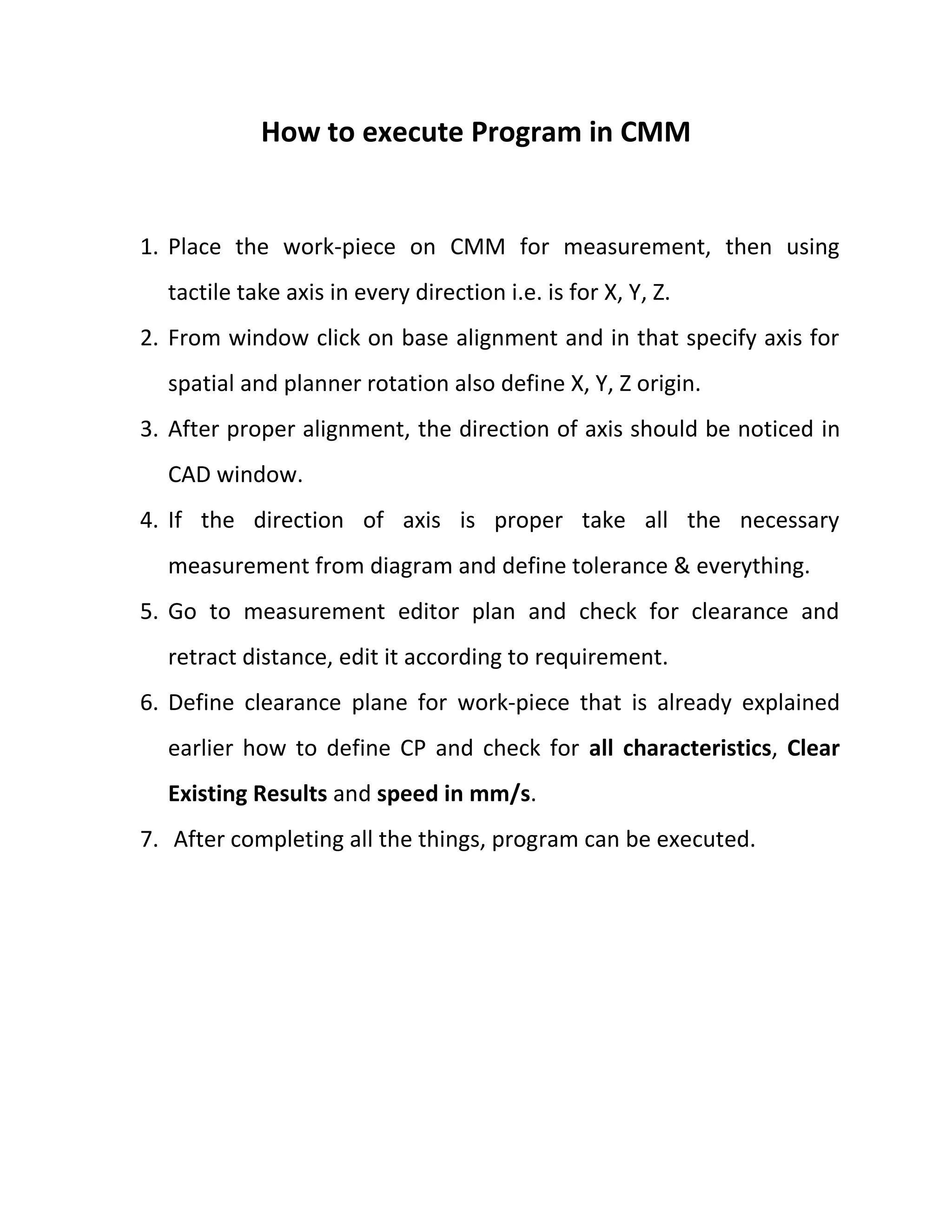 Carl-Zeiss Coordinate measuring machine report (O-INSPECT 543) | PDF
