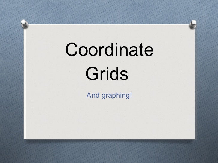 Coordinate Ppt