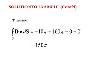 Therefore


150
0016010

 SD
S
d
SOLUTIONTO EXAMPLE (Cont’d)
 