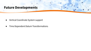 Coordinate Systems in FME 101  Slide 38