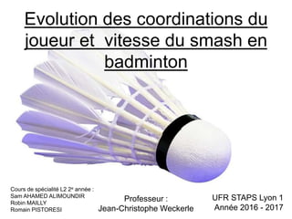 Système pour lancer des volants de badminton