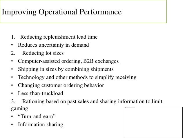 Coordination In A Supply Chain