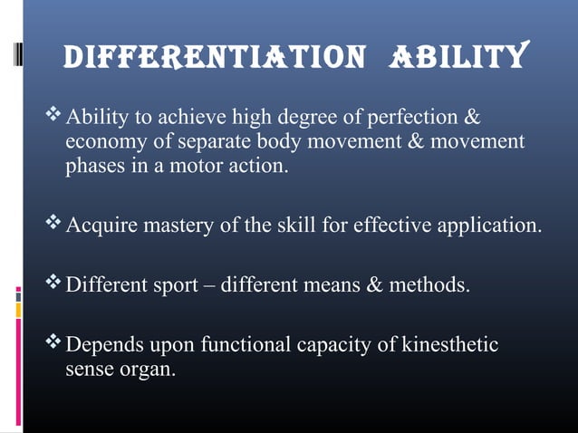  Coordinative Ability In Sports Training