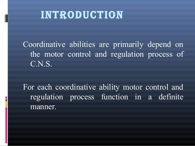 Coordinative Ability In Sports Training