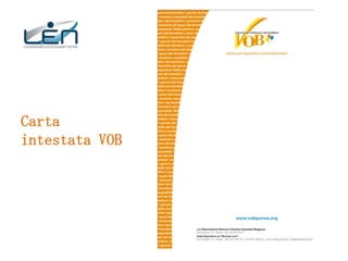 Carta intestata VOB 
