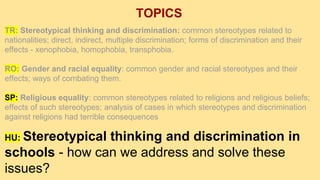 Coordinator task IV. sp meeting no stereotypes but diversity  2017 1-hu01-ka219-035974 