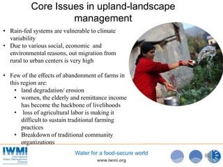 Building Climate Resilience of Watersheds in Mountain Eco-Regions ...