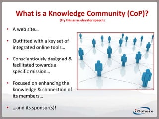  Communities of Practice