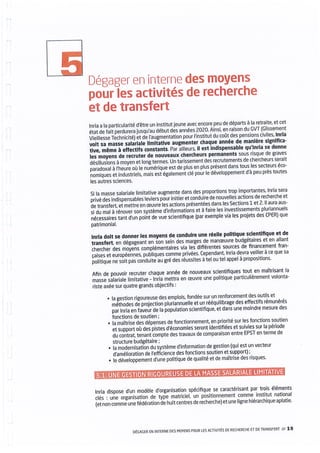 Inria - Contrat d'objectifs et de performance 2015-2019