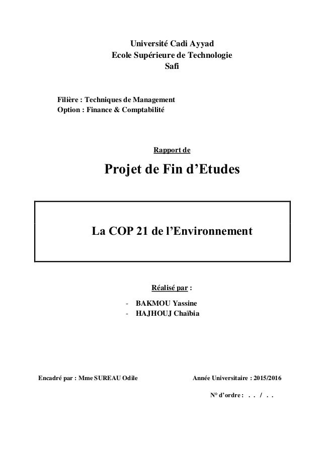 Rapport cop 21 Rapport cop 21