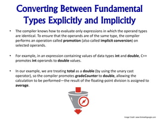 Intro To C++ - Class 11 - Converting between types, formatting floating ...