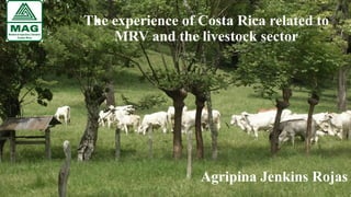COP 22 side event: The experience of Costa Rica related to MRV and the livestock sector