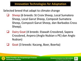 COP 22 Side Event: Indonesia's Approach in Improving its Livestock Emissions Inventory