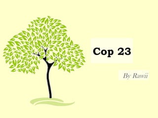 Cop 23
By Rawii
 