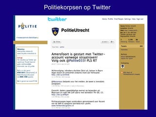 Gesprekken op Twitter 