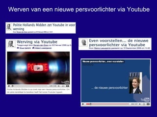 Twitterende en bloggende politiemedewerker 