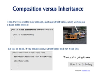 Introduction To Design Patterns Class 4 Composition vs Inheritance | PPTX