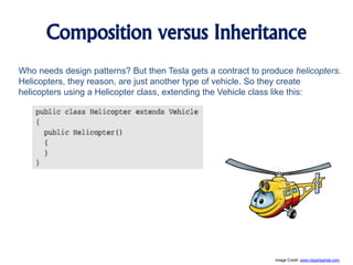 Introduction To Design Patterns Class 4 Composition vs Inheritance | PPTX