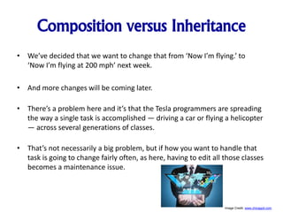 Introduction To Design Patterns Class 4 Composition vs Inheritance | PPTX