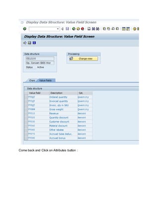 Come back and Click on Attributes button :
 