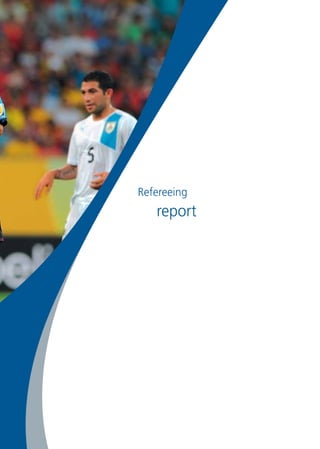 Refereeing
report
 