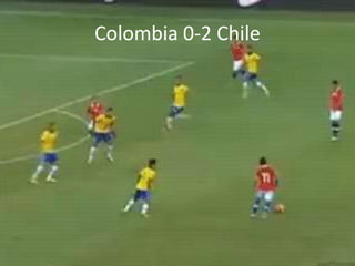 Colombia 0-2 Chile
 