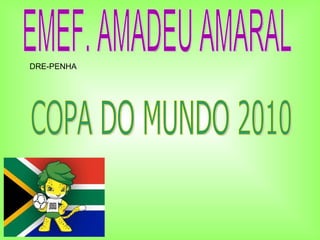 EMEF. AMADEU AMARAL COPA DO MUNDO 2010 DRE-PENHA 