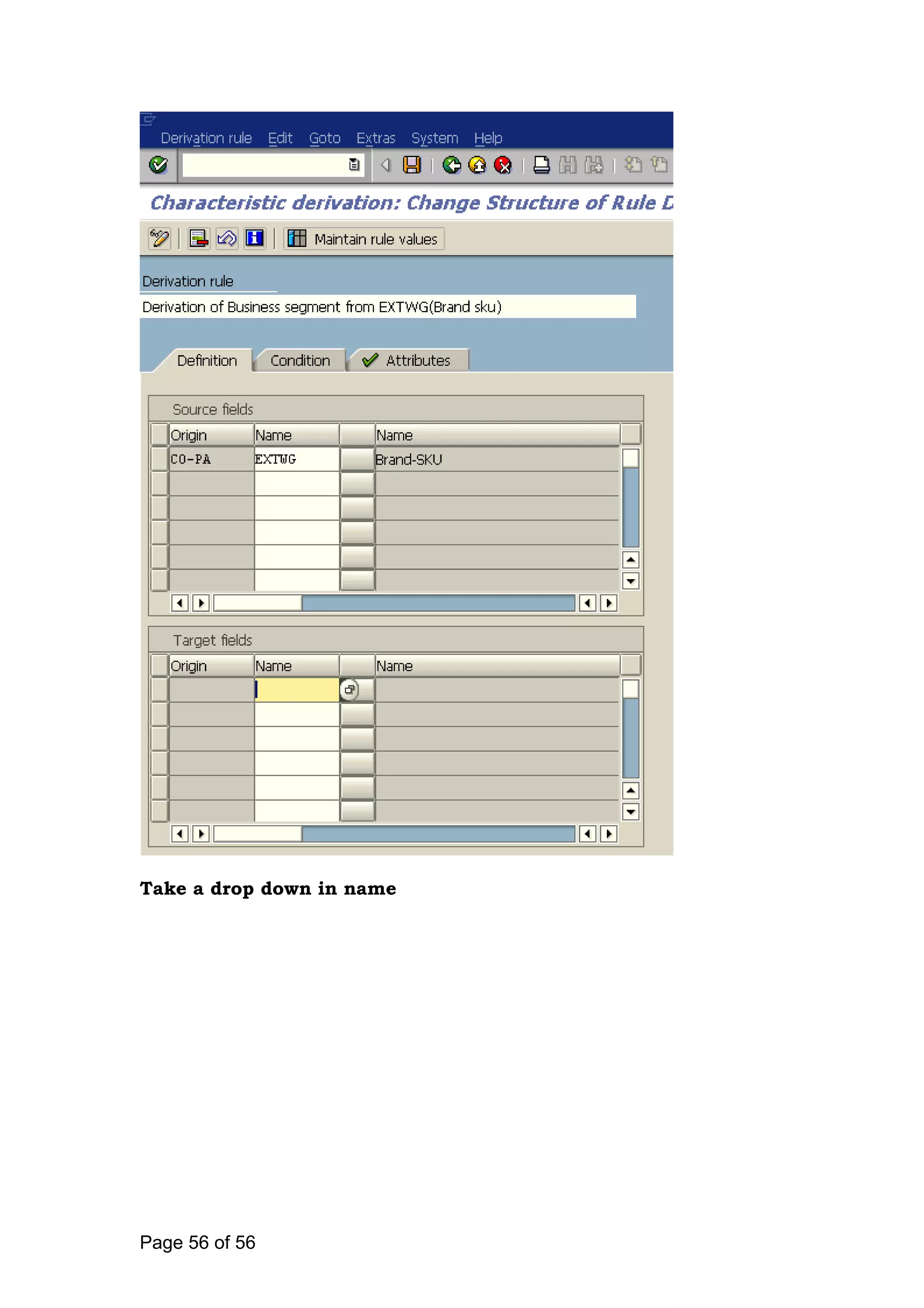 Take a drop down in name
Page 56 of 56
 