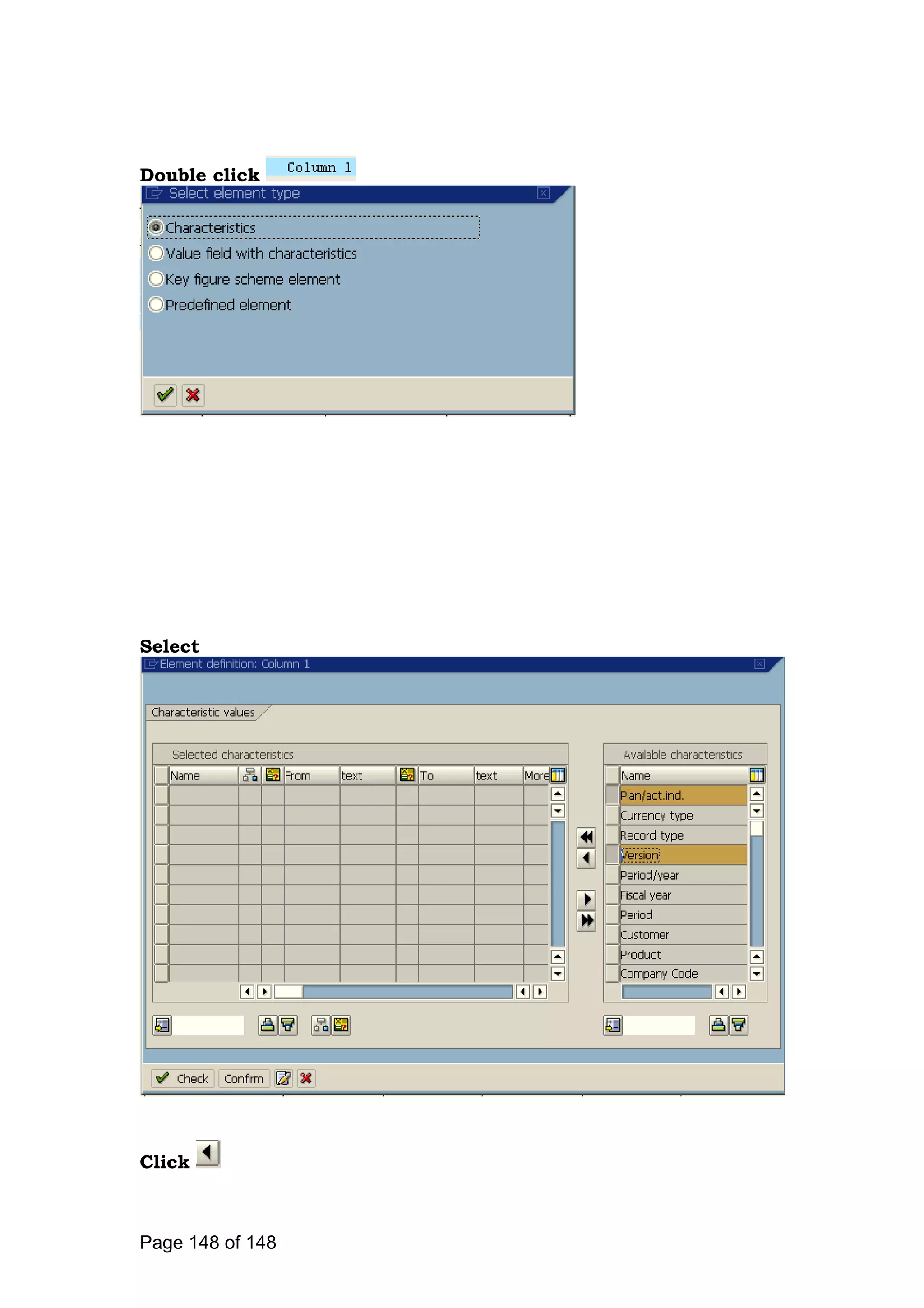 Double click
Select
Click
Page 148 of 148
 