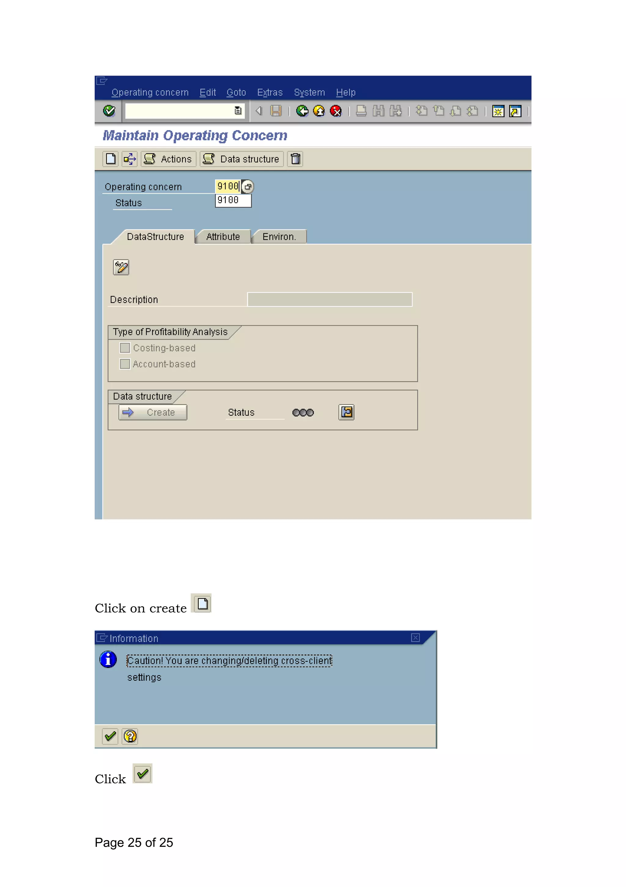 Click on create
Click
Page 25 of 25
 