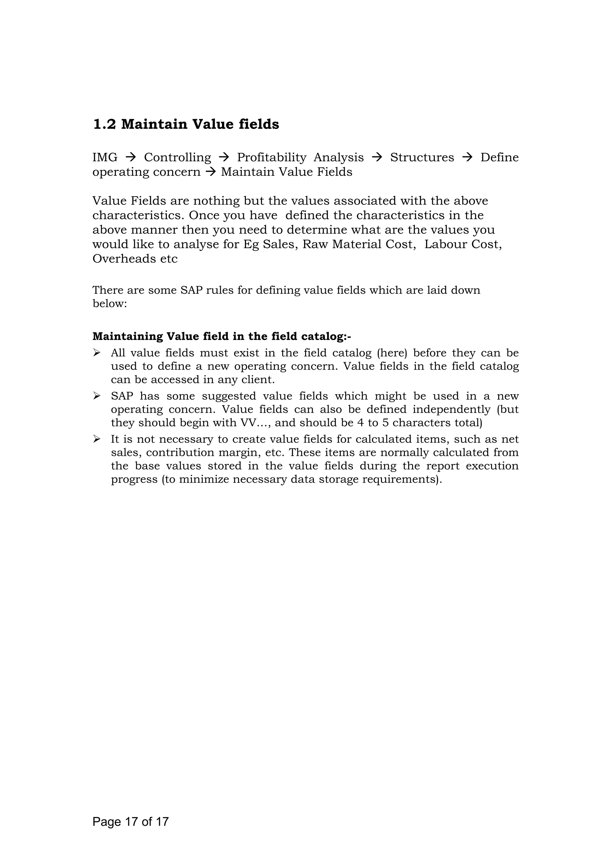 Copa configuration | PDF