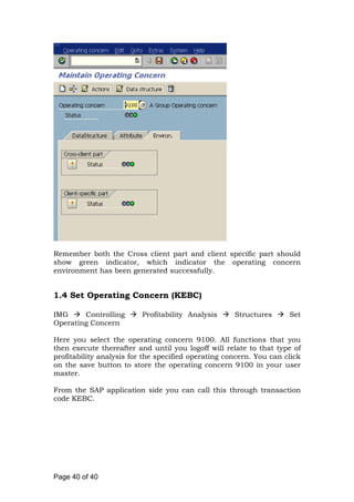 Copa configuration | PDF