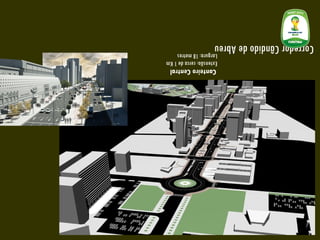 Corredor Cândido de Abreu Canteiro Central Extensão: cerca de 1 Km Largura: 18 metros 